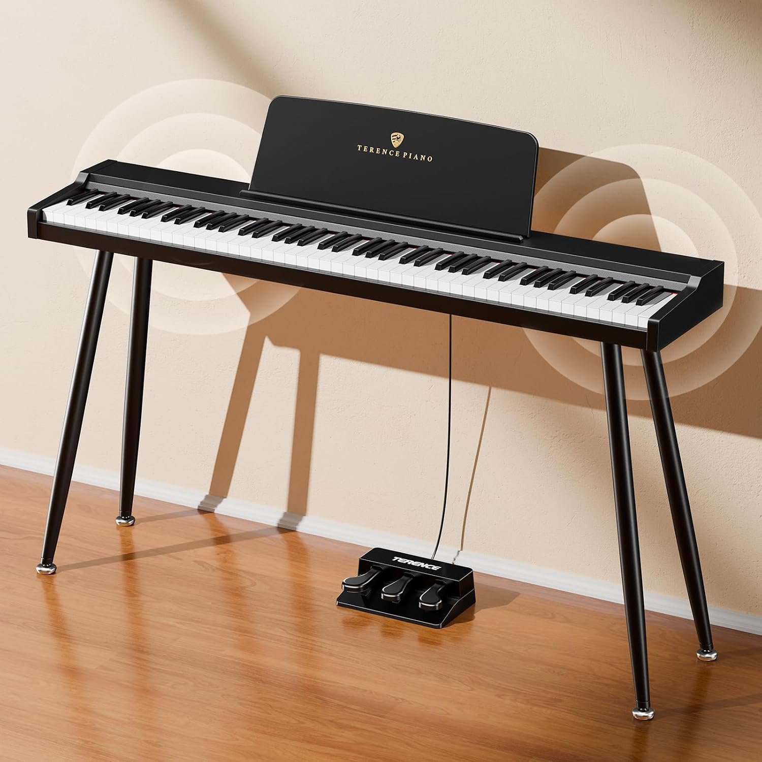 TERENCE piano digital 88 teclas semicontrapesado