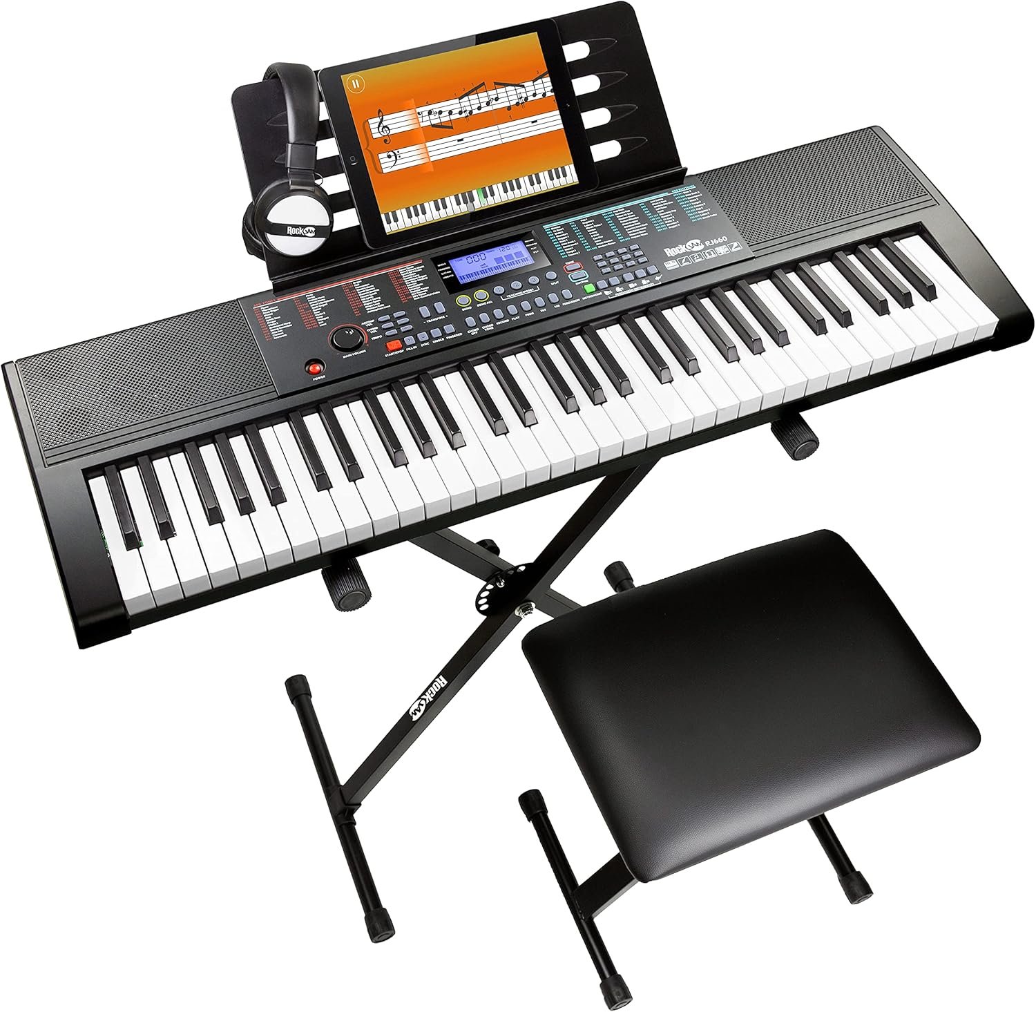 RockJam RJ660 piano electrónico 600 voces